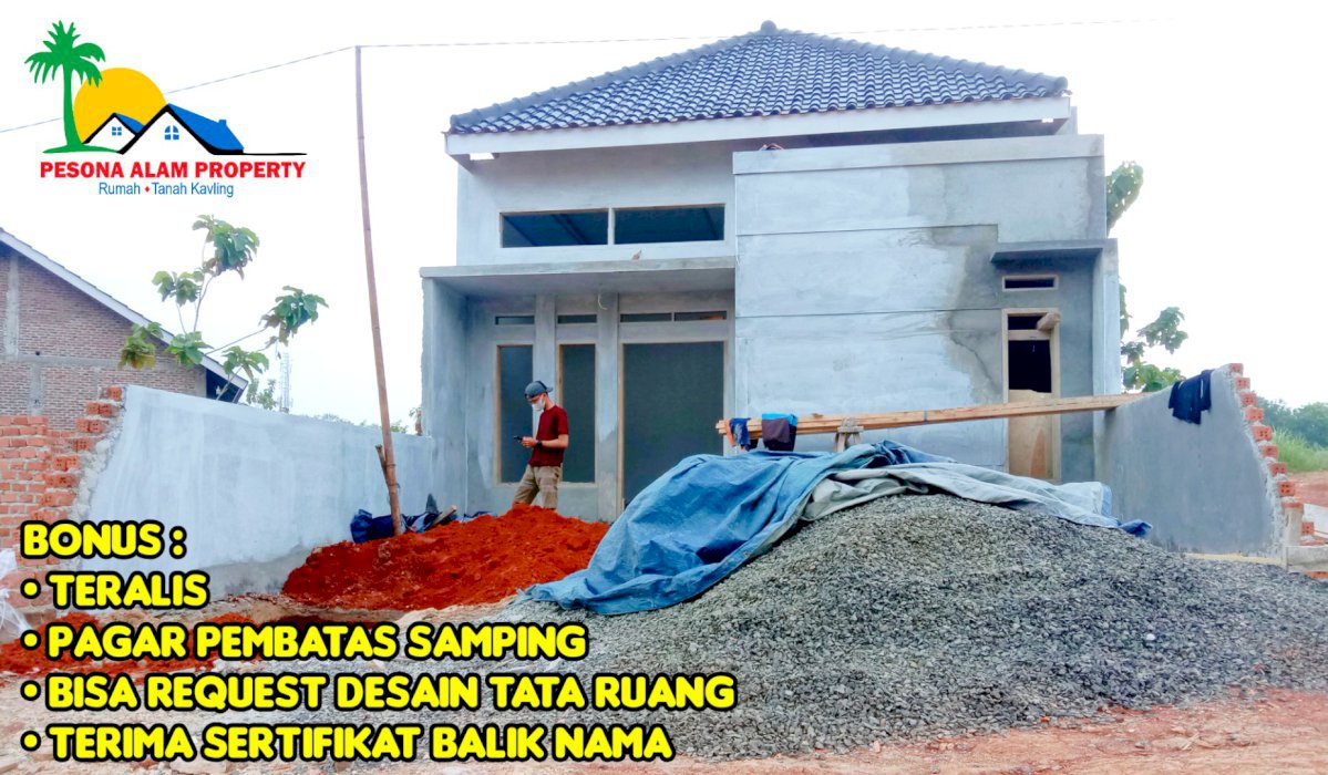 RUMAH MINIMALIS RAJABASA TANPA RIBET