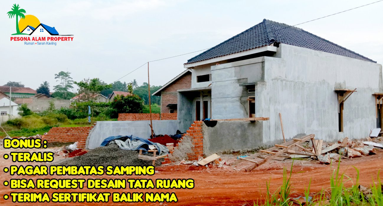 RUMAH DIJUAL DP 100 JUTA-AN RAJABASA