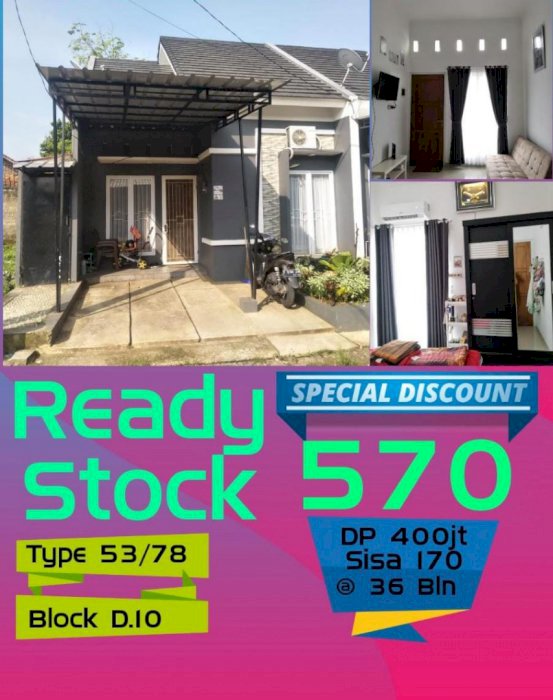 Cluster Pinggir Jalan Raya Pengasingan Sawangan Depok