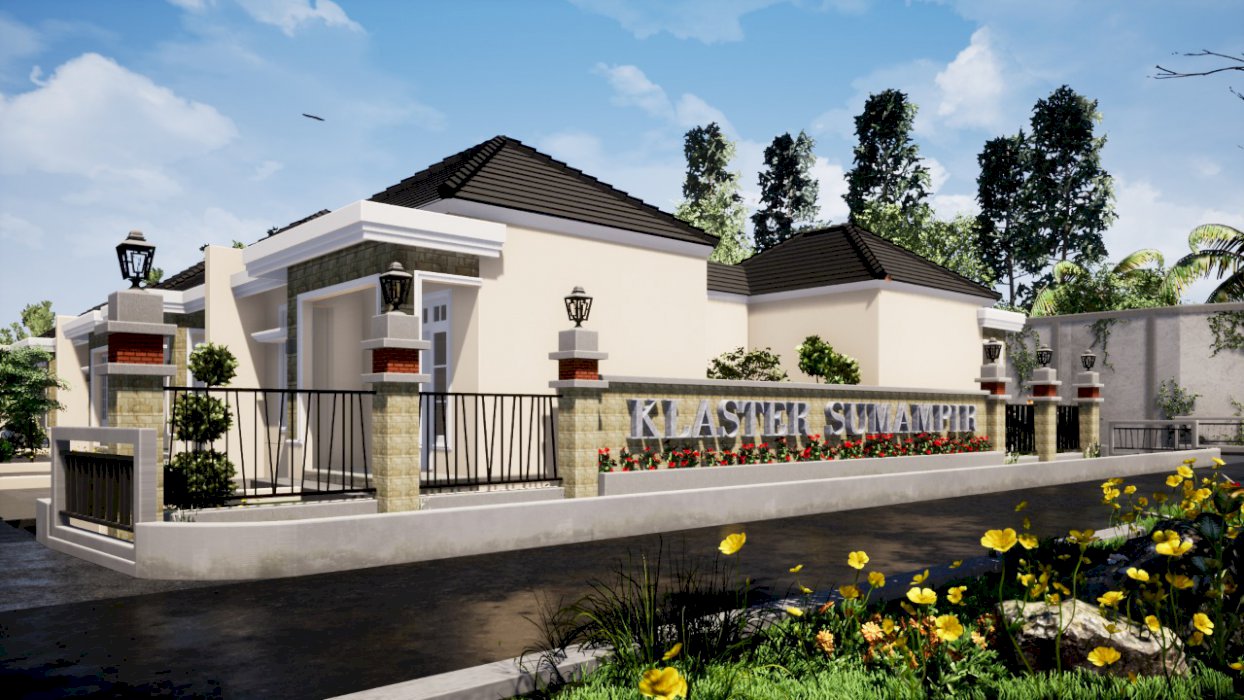 Rumah strategis purwokerto utara, akses jalan raya