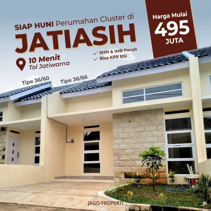 CLUSTER MUSLIM JATIASIH _Hunian Nyaman Untuk Keluarga Tercinta_
