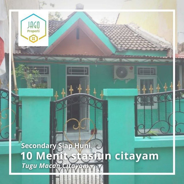 Dijual Murah Rumah 100meter Siap Huni