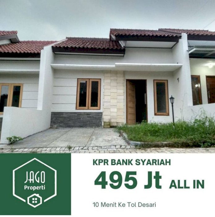 Siap Huni 10 Menit Dari Tol Desari Bisa KPR All In Lokasi Jatiasih