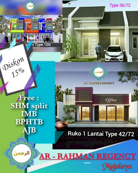 Hunian Konsep Cluster 200Jt-an, Investasi Properti Terbaik ; Majalaya