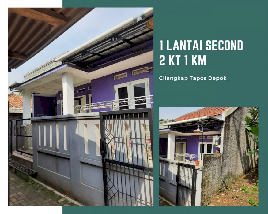 Jual Murah Rumah Second Legalitas SHM Lokasi Cilangkap Depok