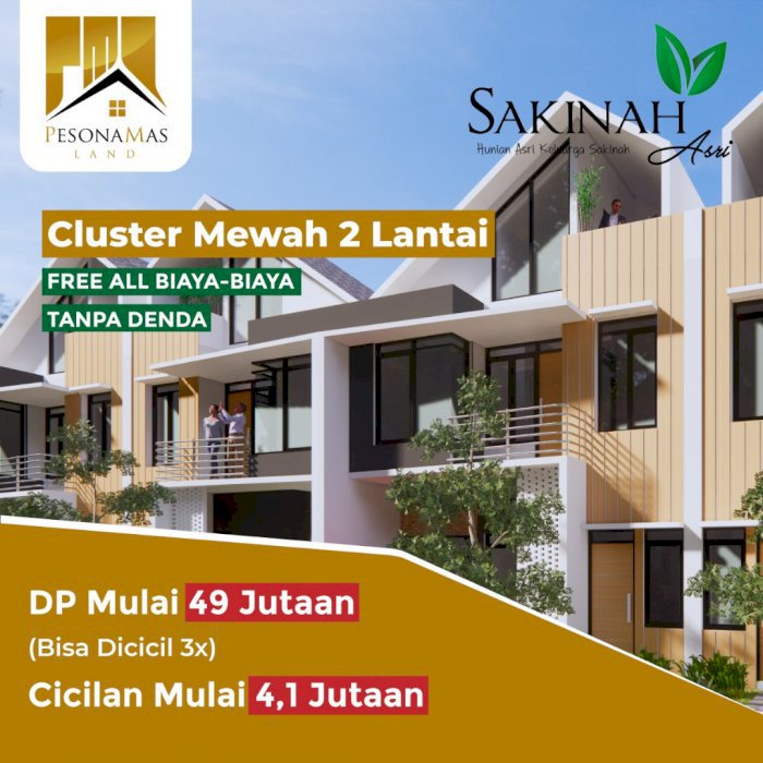 Cluster Rumah Mewah dan Strategis di Depok