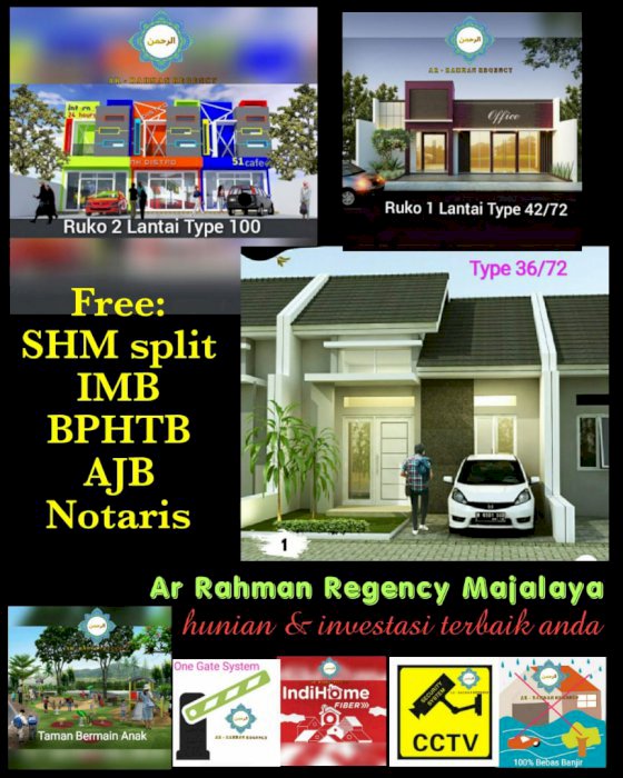 AR Rahman Regency, Bisa Nego DP, Dkt Borma Majalaya : Rumah Majalaya Bandung