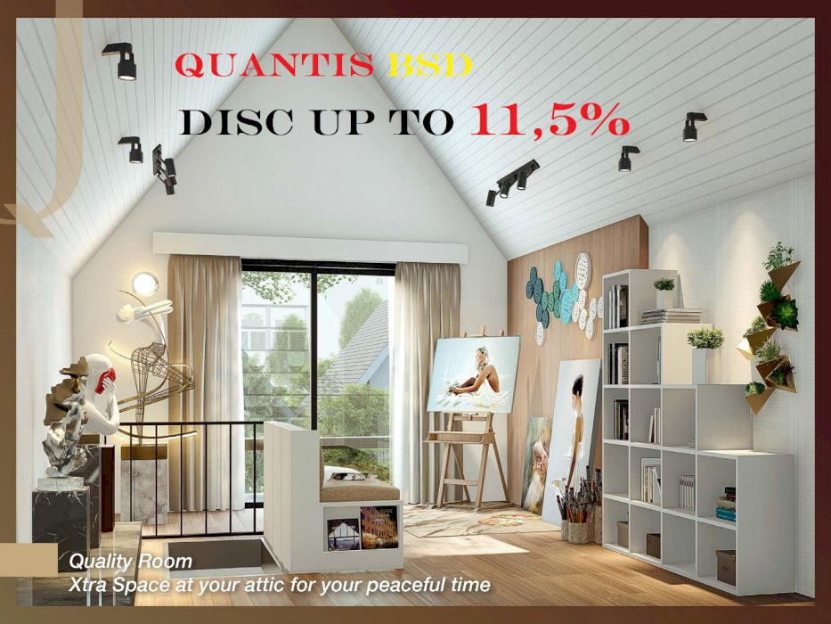New Launch Quantis BSD Resort Style Concept with Beauty Design Attic