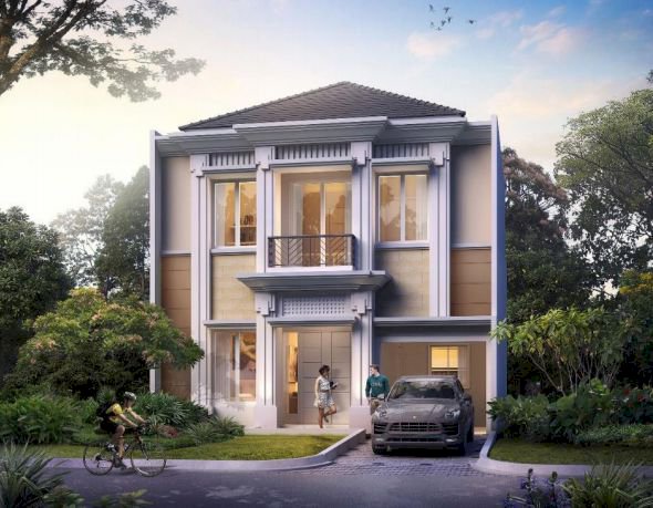 Cluster Caribbean Flamminggo Gading Serpong. Rumah Nyaman. Asri.