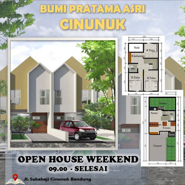 Rumah baru dekat exit tol  Cileunyi