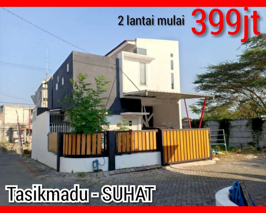  Hunian lokasi terbaik poros jalan Tasikmadu SUHAT Malang