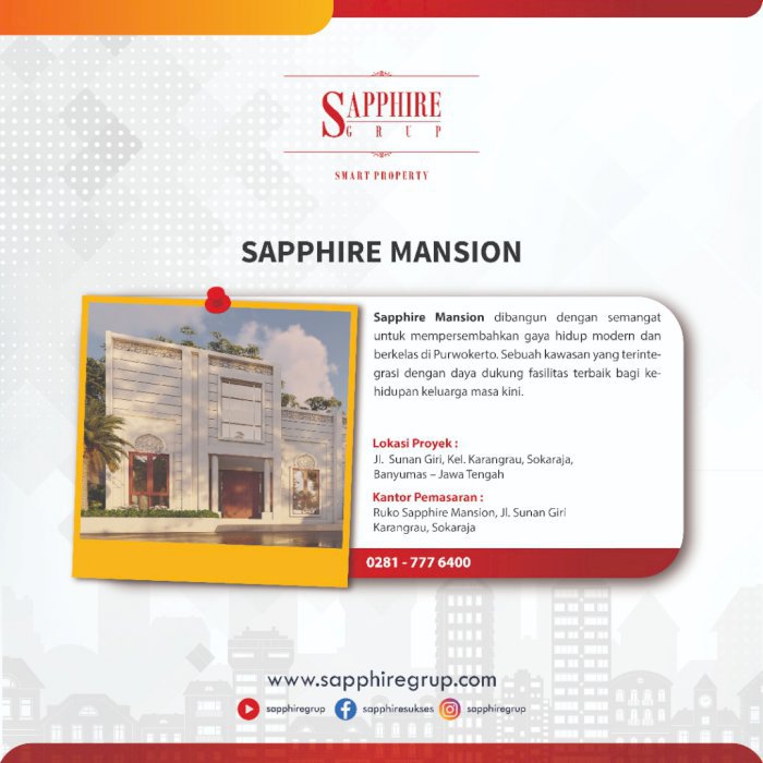 SAPPHIRE MANSION PURWOKERTO