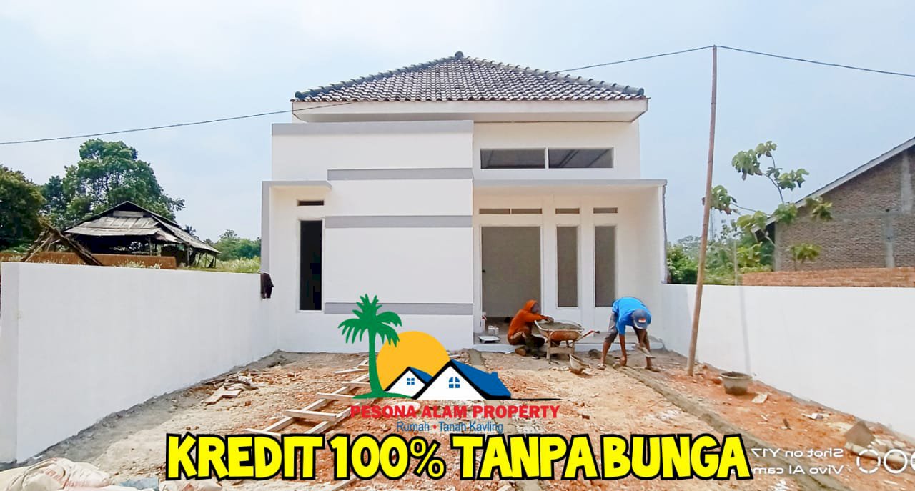 RUMAH TERMURAH DI RAJABASA  KREIDT TANPA BUNGA