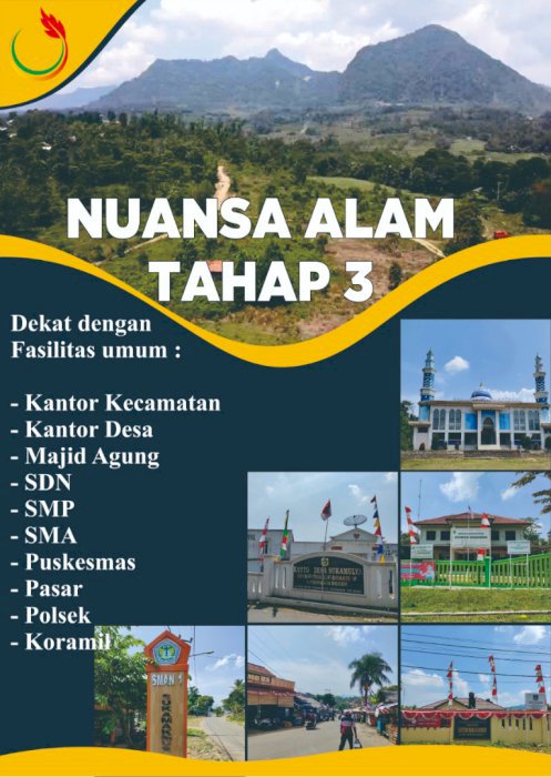 TANAH MURAH KAVLING NUANSA ALAM JONGGOL PINGGIR JALAN