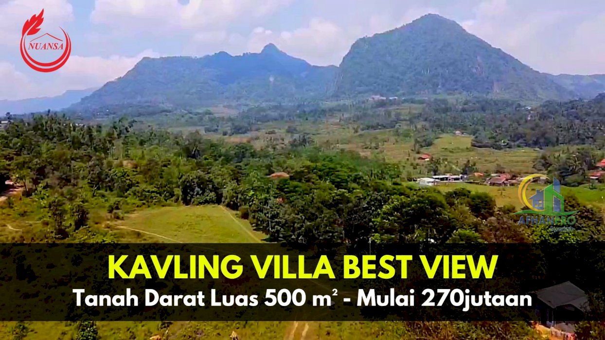 Dijual Tanah Kavling Villa Murah di Bogor Timur - Nuansa Alam Jonggol
