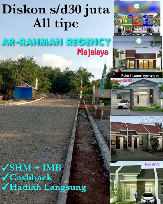 Promo Bulan ini, Rumah Strategis, Diskon 15%, Gratis Biaya2 : Bandung