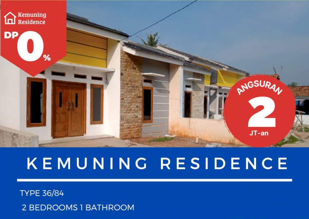 RUMAH CLUSTER KEMUNING RESIDENCE NYAMAN DAN AMAN