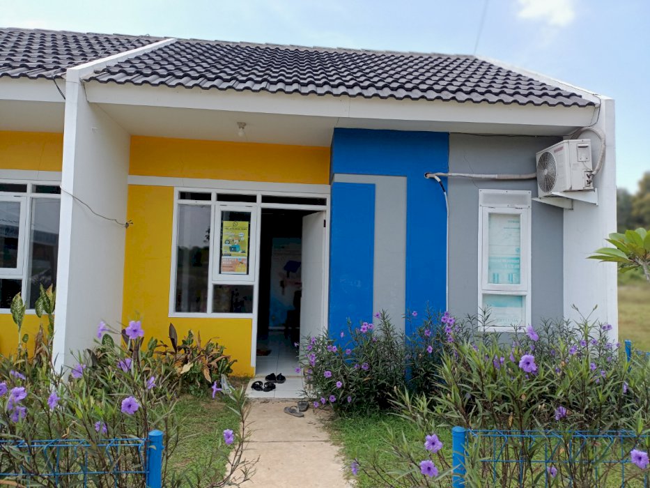 Rumah murah komplex sudah ramai