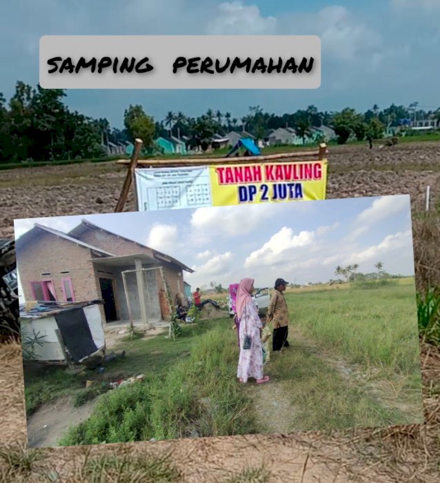 tanah murah dekat jalan kridit