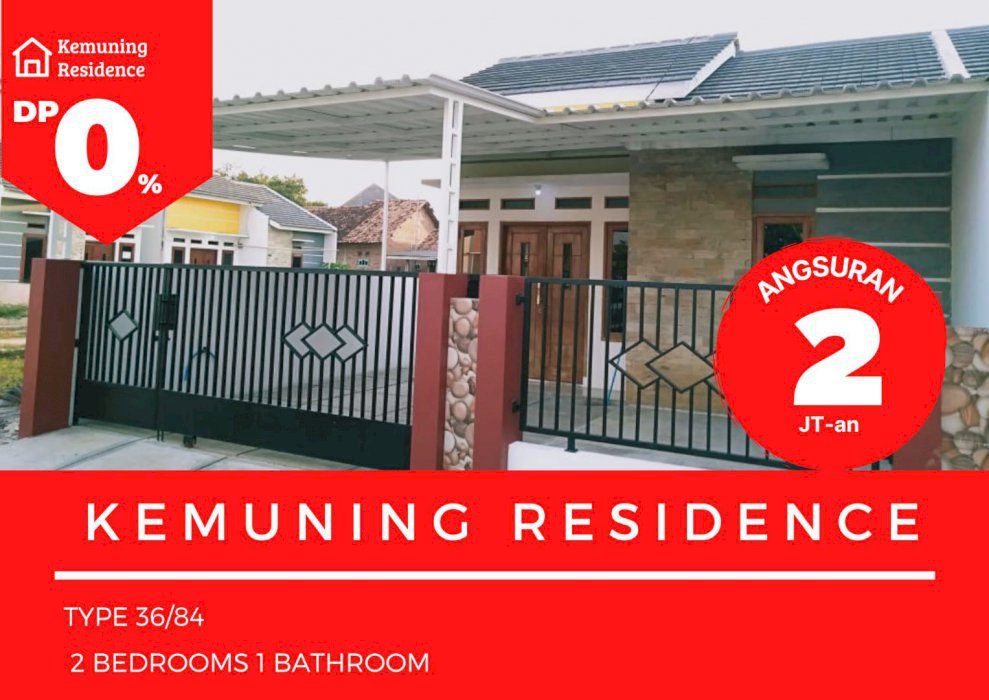 Kemuning Residence Rumah Cluster angsuran cuma 2 jutaan dekat Cikarang