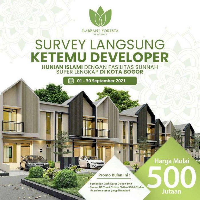 Dijual rumah murah di bogor kota