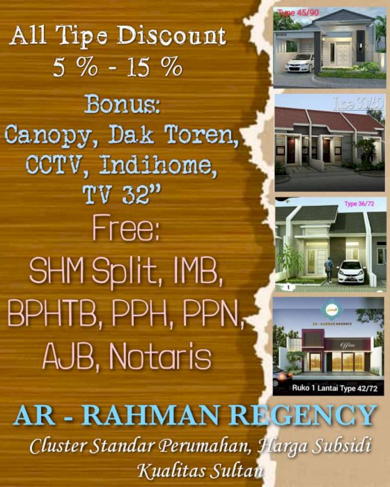 Rumah Exclusive Murah di Bandung Selatan. Bonus TV 32"