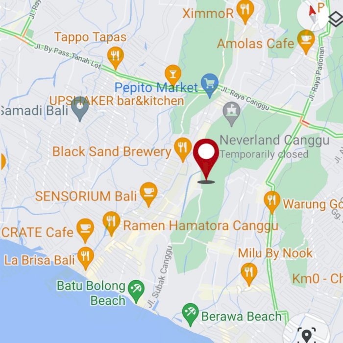 DIJUAL Tanah kavling di Canggu Bali Badung cocok buat Villa