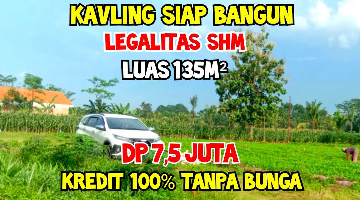 KAVLING SIAP BANGUN DEKAT TUGU COKLAT PESAWARAN