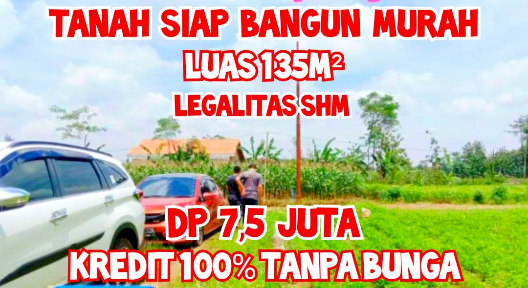  KAVLING SYARI'AH DEKAT SAMSAT KREDIT 100% TANPA BANK