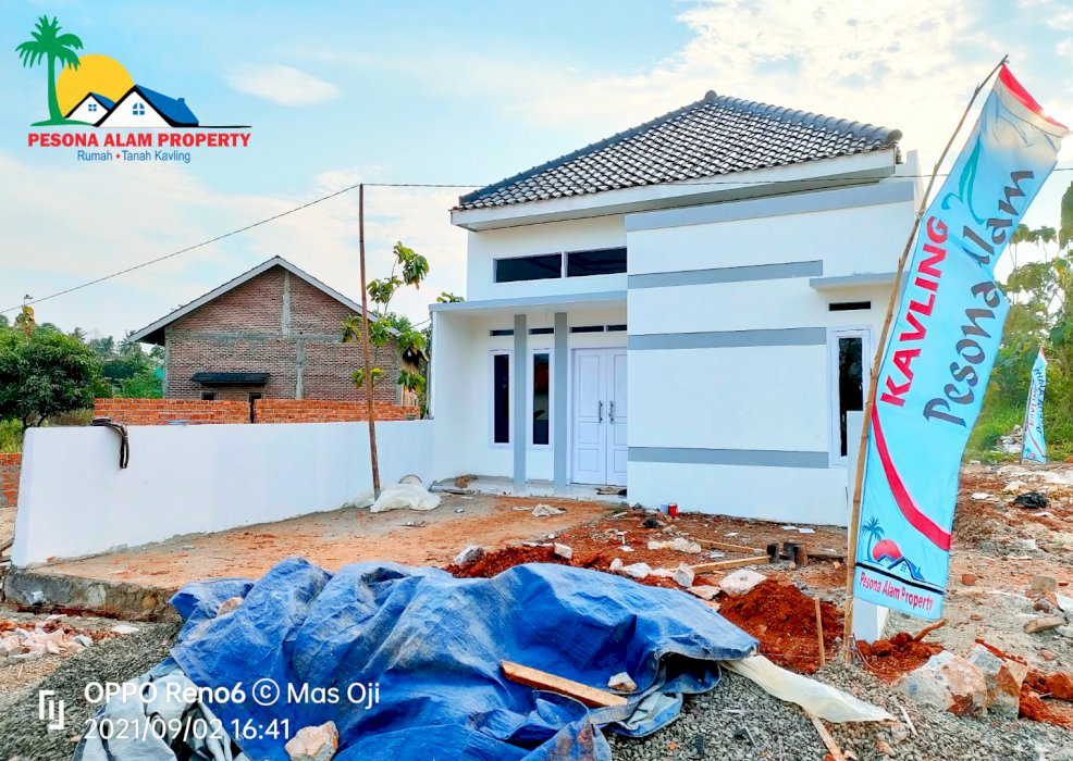 RUMAH TERMURAH SUDAH SIAP HUNI DI RAJABASA