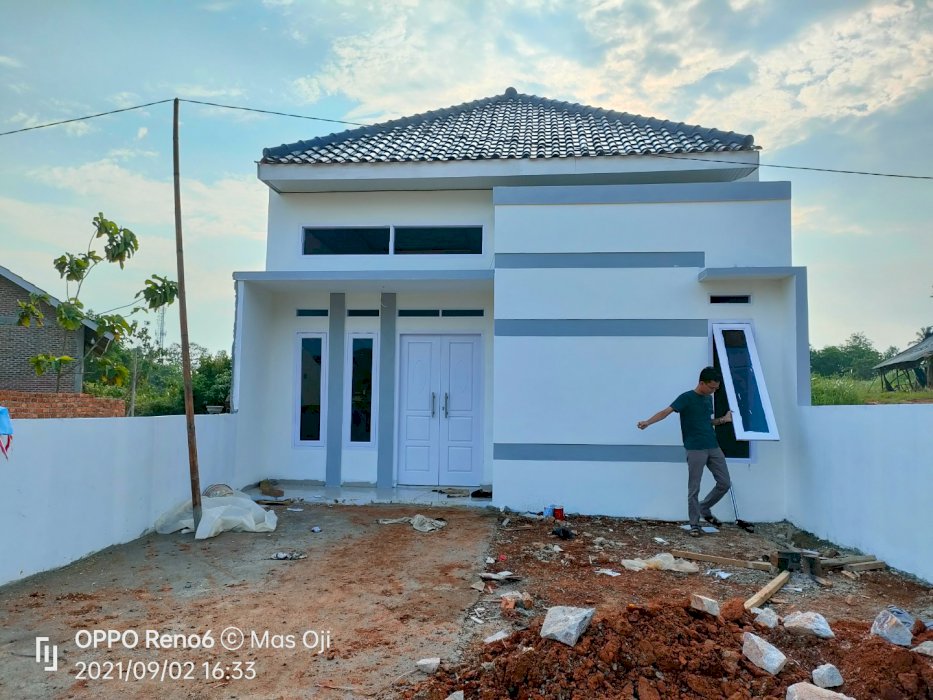 Rumah siap huni syarat KTP KK dekat bunderan Raden intan