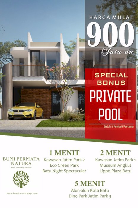 DIJUAL VILA KOTA BATU