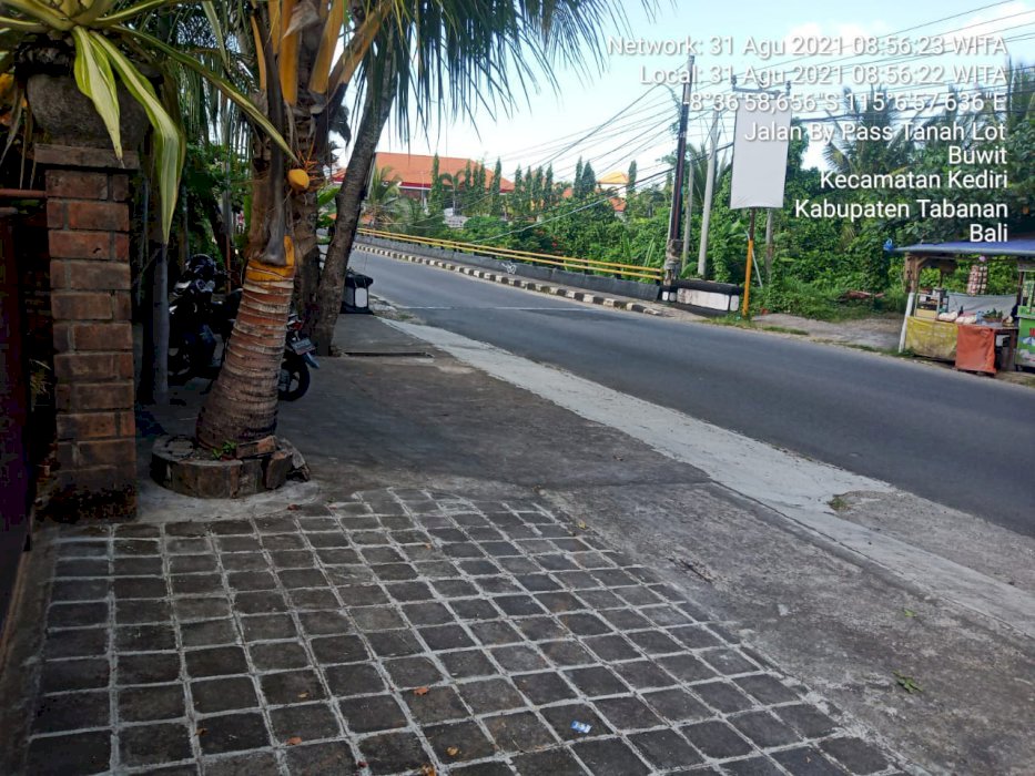 JUAL TANAH JALAN UTAMA BYPASS TANAH LOT BALI