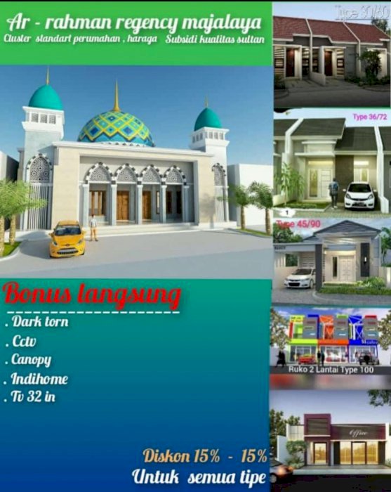 Promo Bulan ini, Free Semua Biaya â€“ Biaya : Ar Rahman Regency