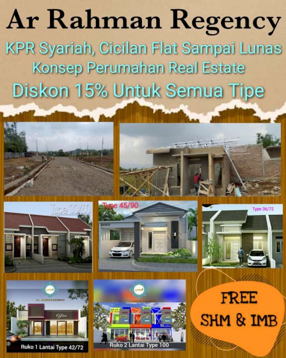 Promo Terbatas!! Bonus TV 32â€, Indihome,CCTV : Hunian 100Jt-an