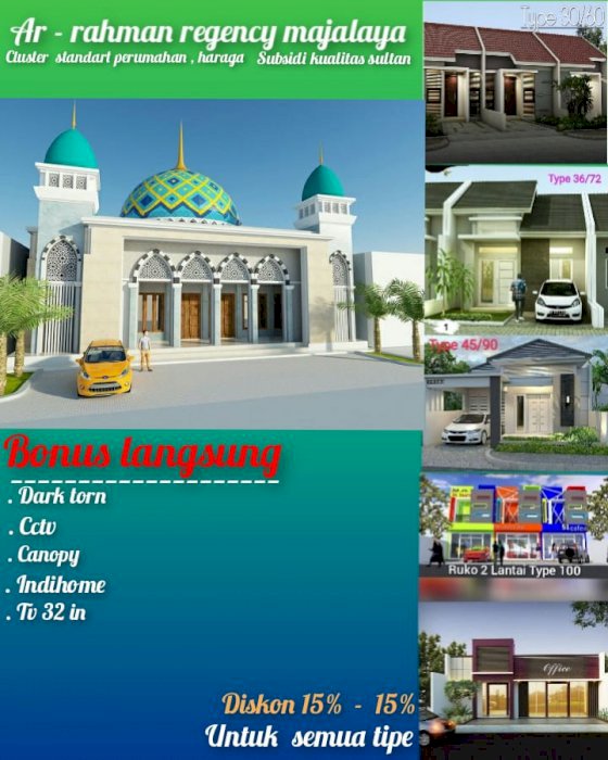 Promo Tanah Murah Majalaya, One Gate System Nuansa Alam; Ar Rahman Regency