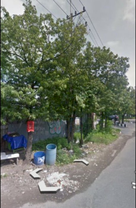 Tanah hadap Jalan Raya Opak