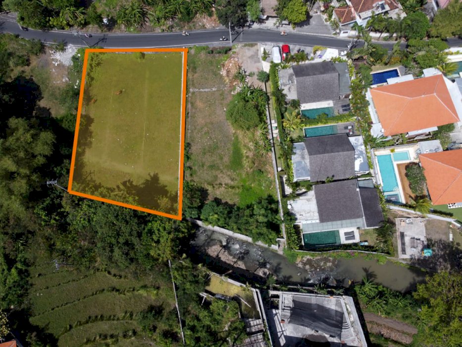 TANAH CANGGU BERAWA LOS SUNGAI VIEW SAWAH