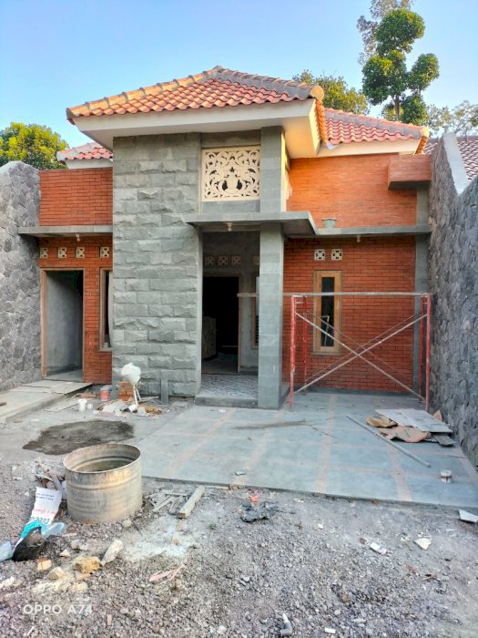 Rumah baru full batu alam di Purwomartani Kalasan Sleman Jogja 585jt