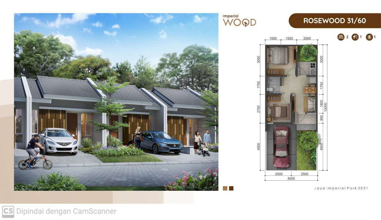 Rumah ok dengan model kekinian , harga juga ok dan cicil dp bisa sampai 18 bln