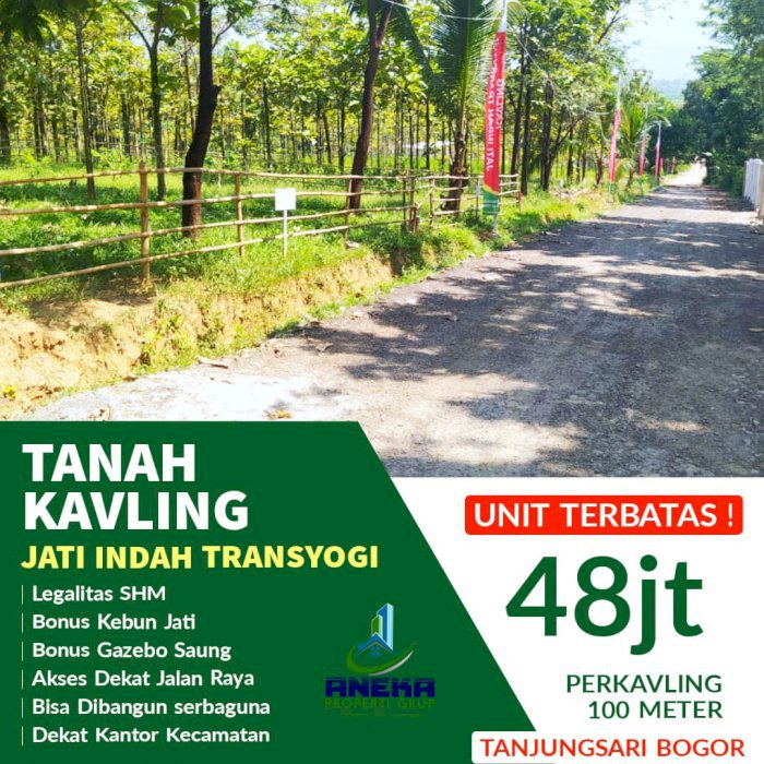 Jual tanah pinggir jalan