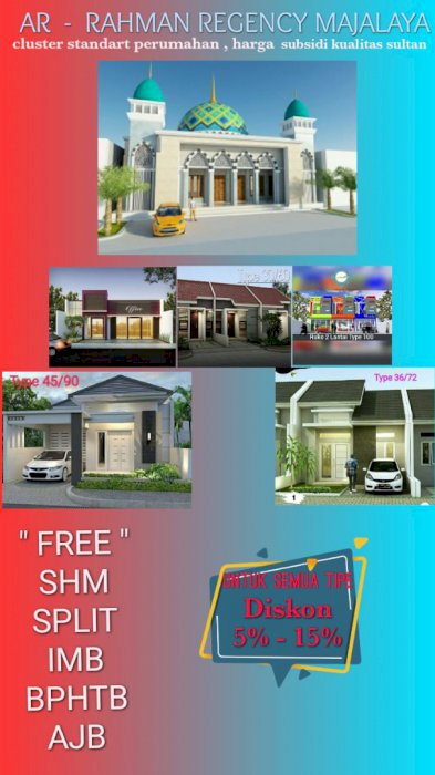 Kini lebih mudah, Punya Rumah bisa nego DP & Cicilan; Bandung