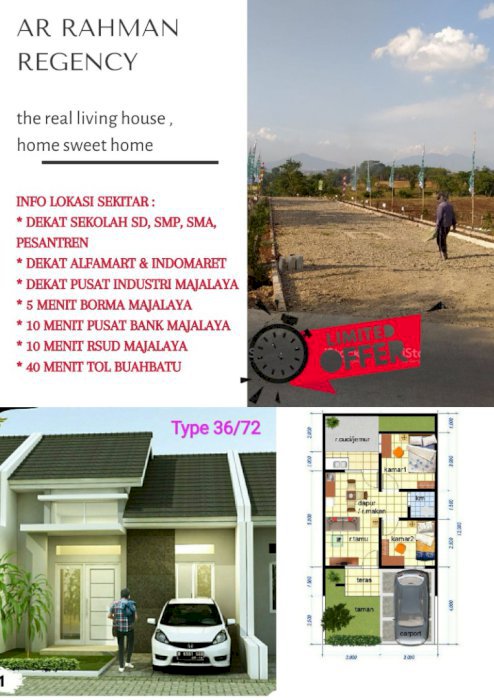 Rumah exclusive & strategis, Promo Disc Up To 50 Jt; Ar Rahman Regency