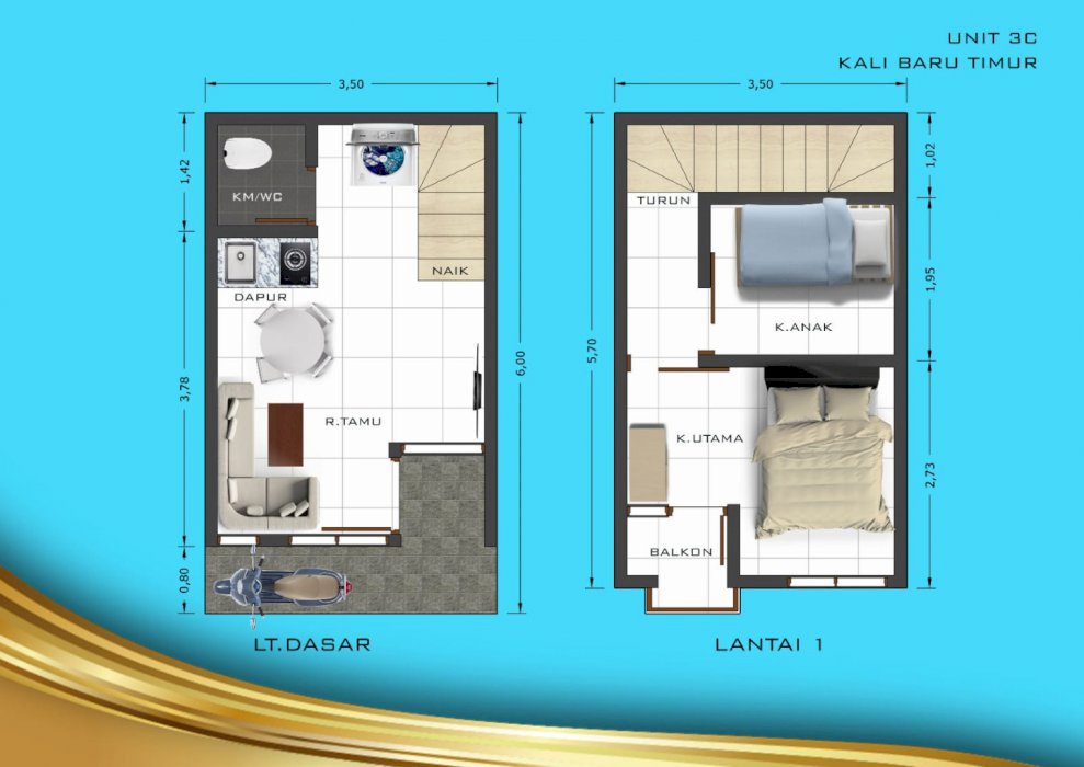 Rumah Cluster Kemayoran Jakarta Pusat