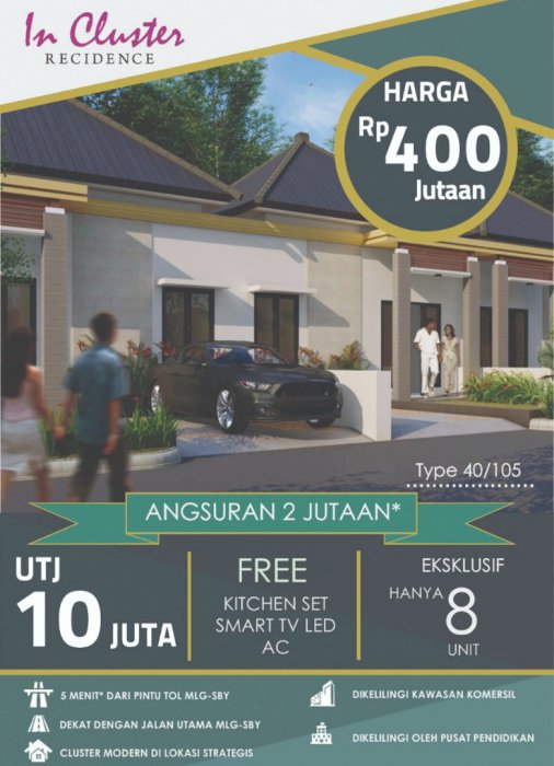 Rumah di jual legalitas ready