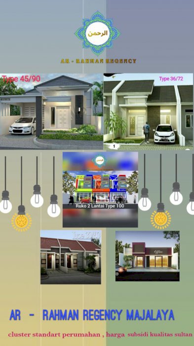 Promo Bulan ini, Bonus Canopy & Dak Toren : Ar Rahman Regency