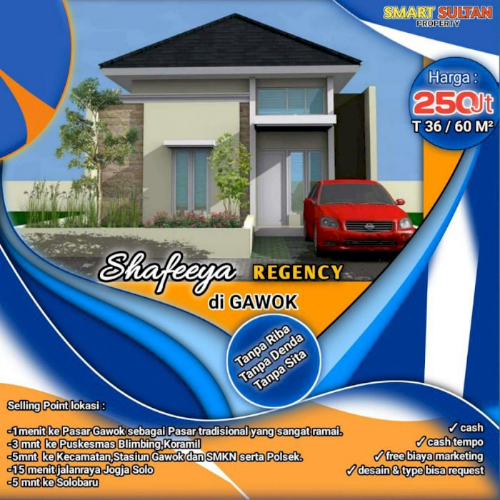 RUKO / KAVLING SMART SULTAN GATAK