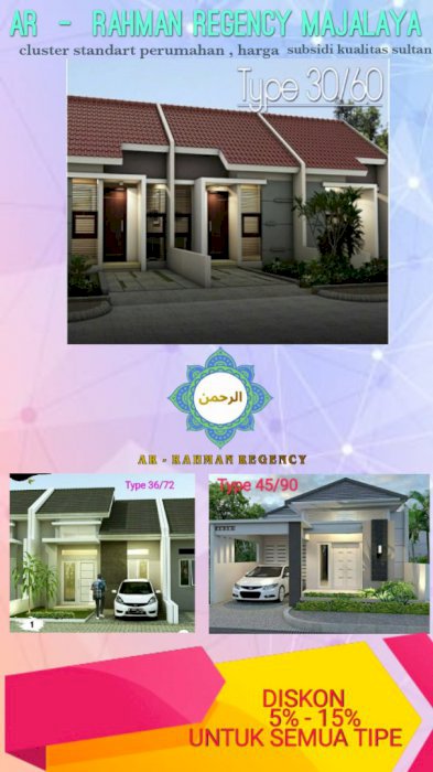 Promo Bulan ini, Free Semua Biaya - Biaya : Ar Rahman Regency