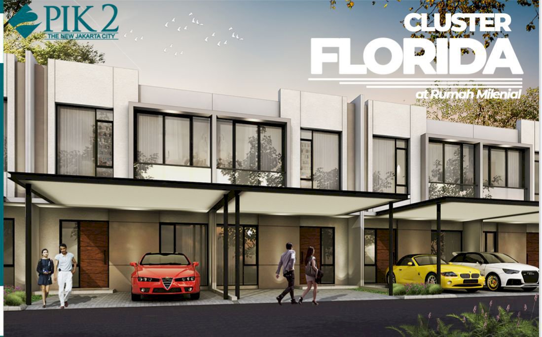 Rumah Milenial di PIK 2. Lokasi Strategis. View Laut.