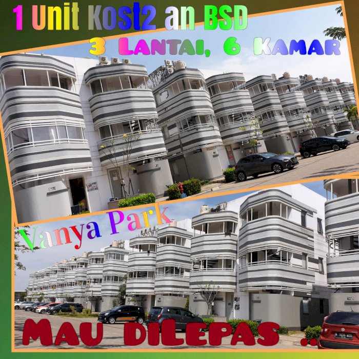 DI JUAL KOSTAN STRATEGIS NYAMAN BUMI SERPONG DAMAI TANGERANG